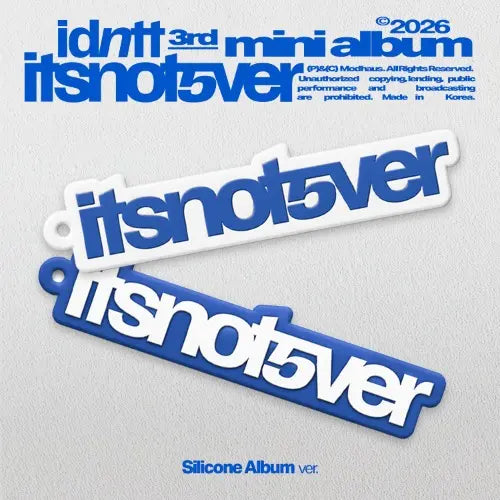 idntt - 3rd Mini Album [itsnotover] (Silicone Album) Image 1