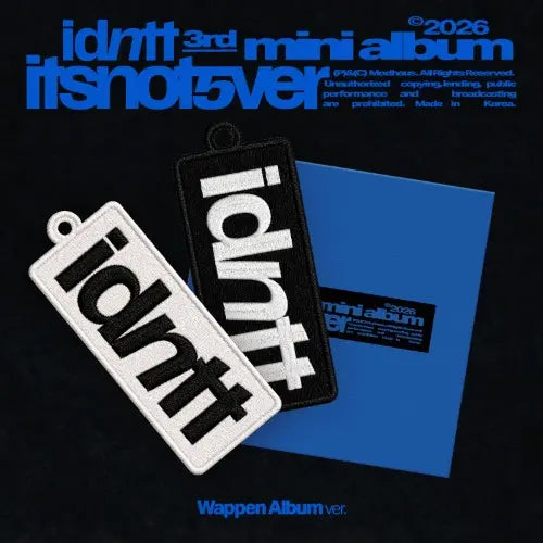 idntt - 3rd Mini Album [itsnotover] (Wappen Album) Image 1