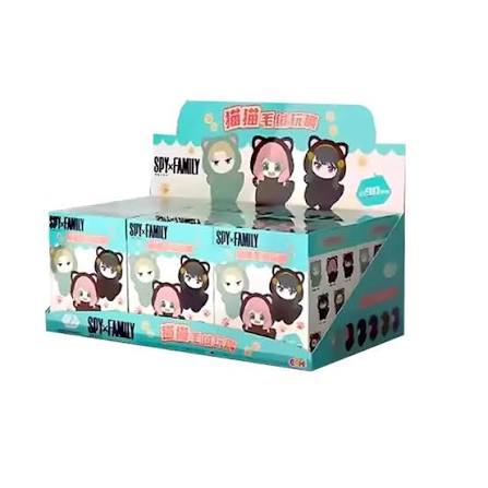 Spy X Family Cat plush keychain Blind box