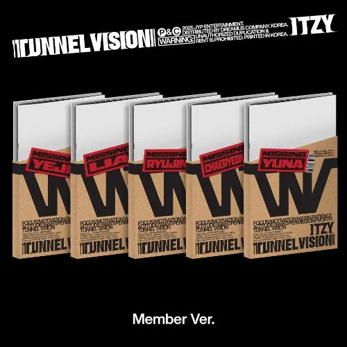 ITZY - 11th Mini Album [TUNNEL VISION] (Member Ver.) Image 1