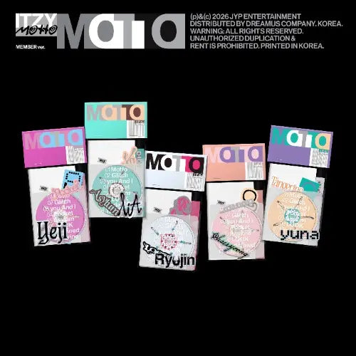 ITZY - 12th Mini Album [Motto] (MEMBER Ver.) Image 1