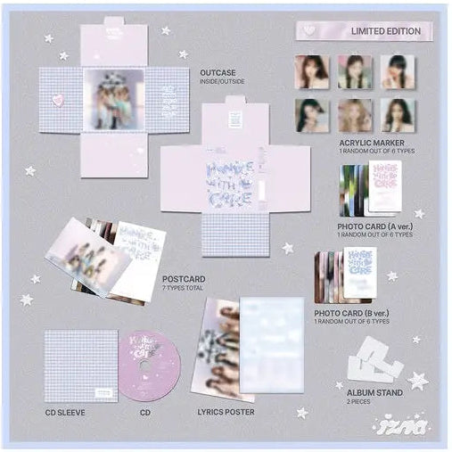 [Japanese Edition] izna 1st Mini Album - HANDLE WITH CARE (Limited) CD