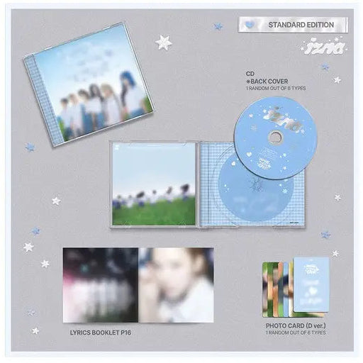 [Japanese Edition] izna 1st Mini Album - HANDLE WITH CARE (Standard) CD
