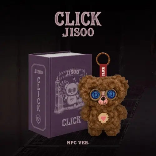 JISOO - Single Album [CLIKC] (CLICK BABY BEAR NFC Ver.) Image 1