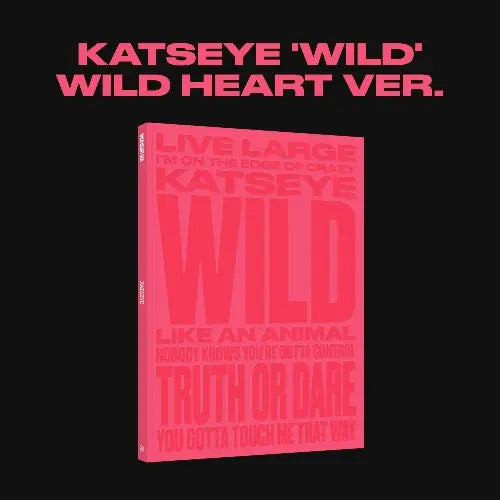 KATSEYE - 3rd EP Album [WILD] (WILD HEART Ver.) (International Retailer Exclusive) Image 1