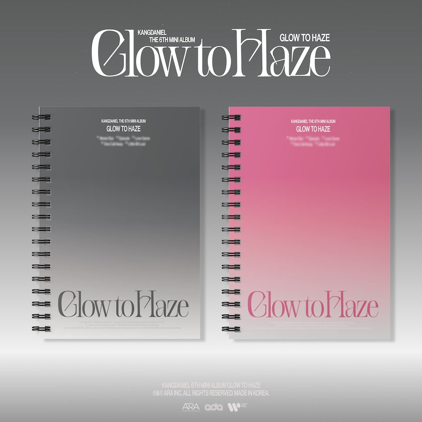 KANGDANIEL 6th Mini Album [Glow to Haze] (Photo Book Ver.)