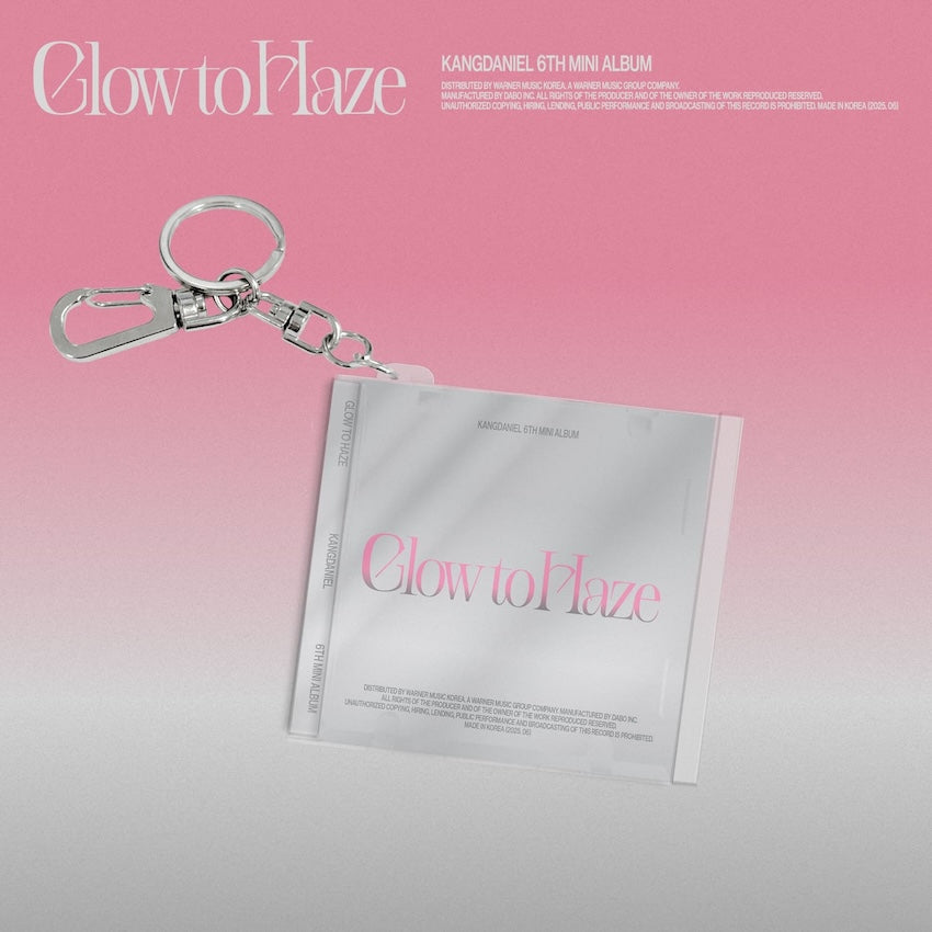 KANGDANIEL 6th Mini Album [Glow to Haze] (MINI CD KEYRING Ver.)