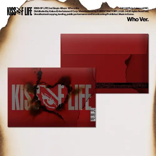 KISS OF LIFE - 2nd Single Album [Who is she] (Who Ver.) Image 1