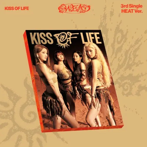 KISS OF LIFE - 3rd Single Album [SWEAT] (HEAT Ver. / BURN Ver.) Image 1