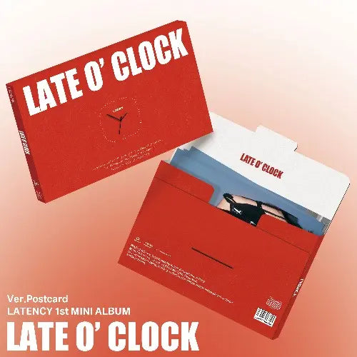 LATENCY - 1st Mini Album [LATE O'CLOCK] (Postcard Ver.) Image 1