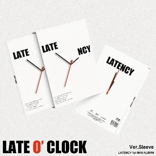 LATENCY - 1st Mini Album [LATE O'CLOCK] (Sleeve Ver.) Image 1