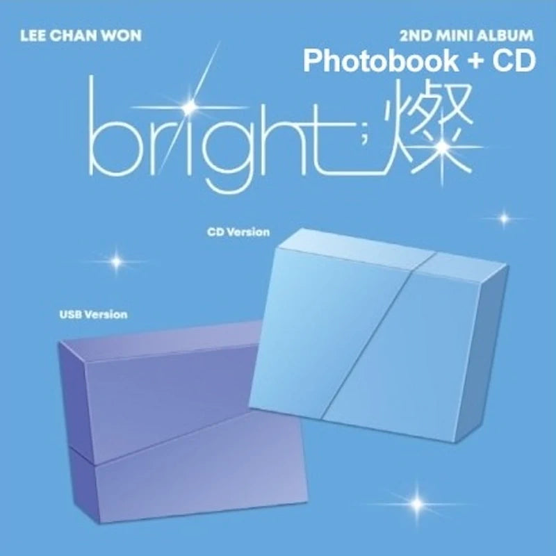 LEE CHAN WON - 2nd Mini Album - bright 燦 Photobook + CD