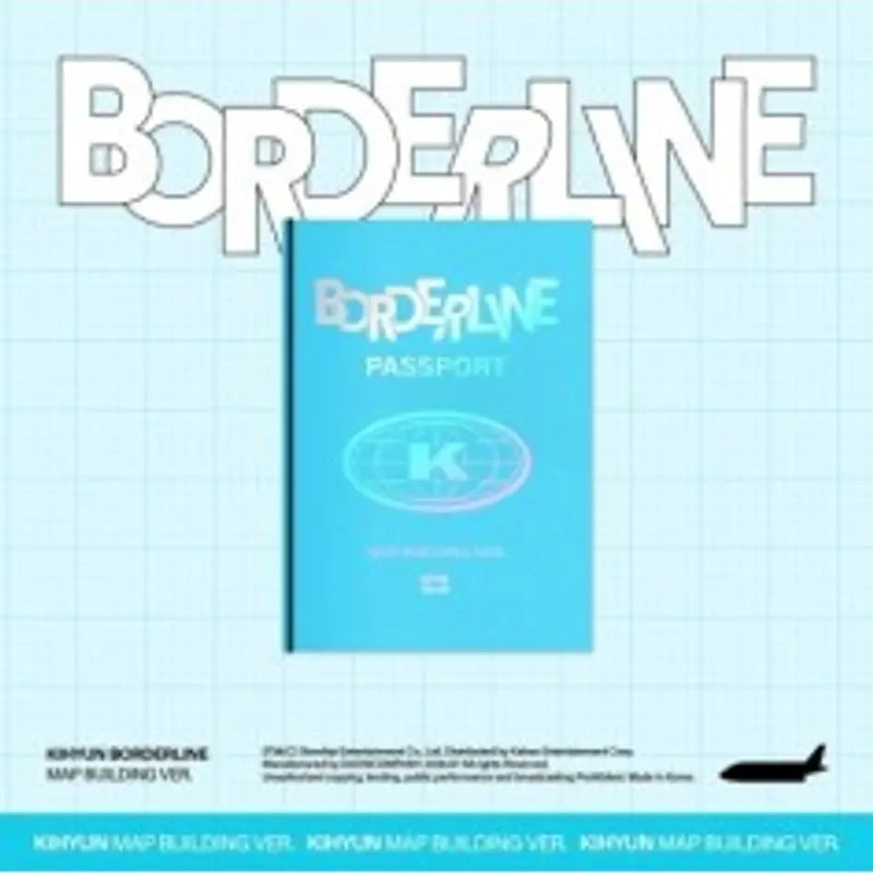 [Limited] KIHYUN EP Album - BORDERLINE (MAP BUILDING Ver.) CD Image 1