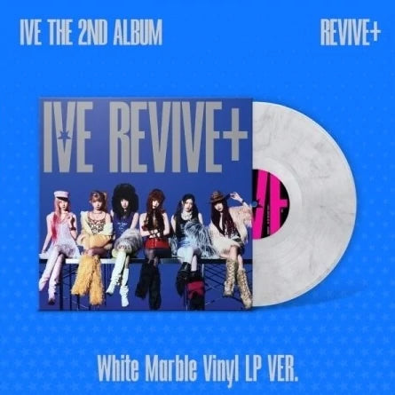 IVE 2nd Album - REVIVE+ (White Marble Vinyl LP VER.)