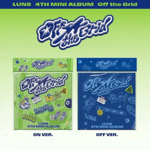 LUN8 - 4th Mini Album [Off the Grid] (ON Ver. / OFF Ver.) Image 1