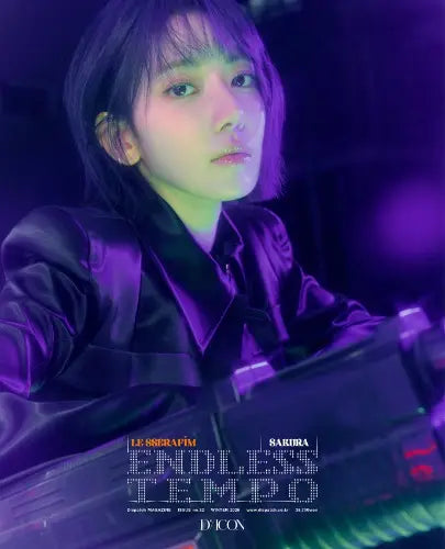 Magazine - DICON VOLUME Nº32 SPECIAL EDITION (Cover : LE SSERAFIM) (ENDLESS TEMPO Ver.) Image 4