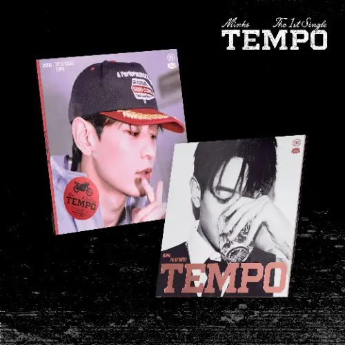 MINHO - 1st Single Album [TEMPO] (DOWN-TEMPO Ver. / UP-TEMPO Ver.) Image 1