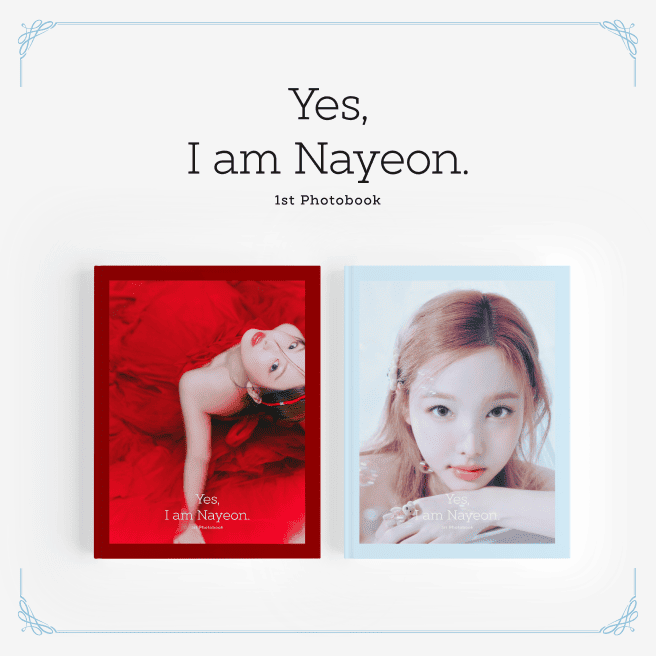 NAYEON (TWICE) - 1st Photobook [Yes, I am Nayeon.] (Burgundy Ver. / Sky Ver.)
