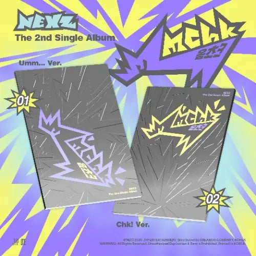 NEXZ - 2nd Single Album [Mmchk] (Umm... Ver. / Chk! Ver.) Image 1