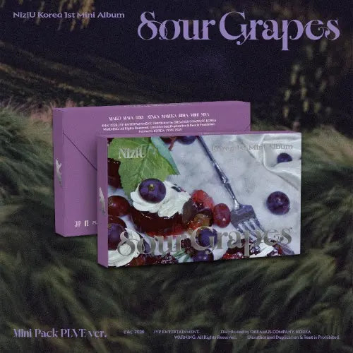 NiziU - 1st Mini Ablum [Sour Grapes] (Mini Pack PLVE Ver.) Image 1