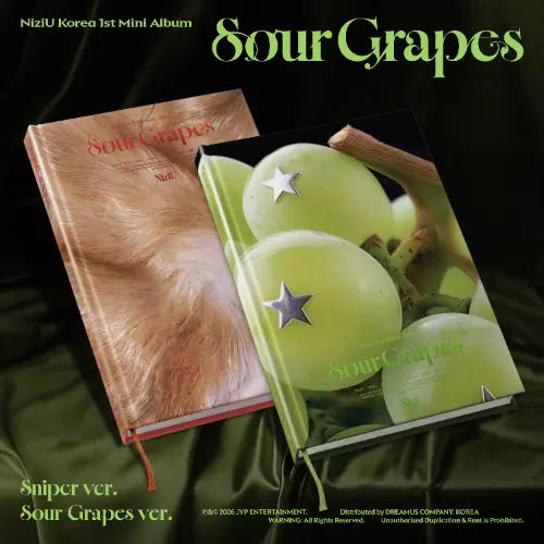 NiziU - 1st Mini Ablum [Sour Grapes] (Sniper Ver. / Sour Grapes Ver.) Image 1