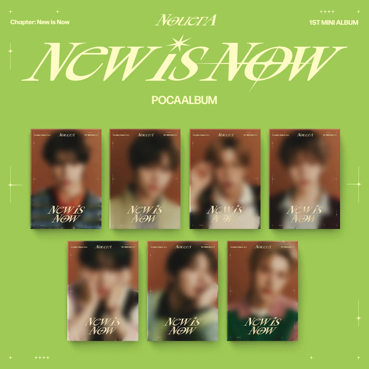 NouerA - 1st Mini Album [Chapter : New is Now] (POCA) (Random Ver.) Image 1