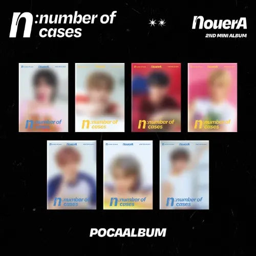 NouerA - 2nd Mini Album [n: number of cases] (POCA) (Random Ver.) Image 1