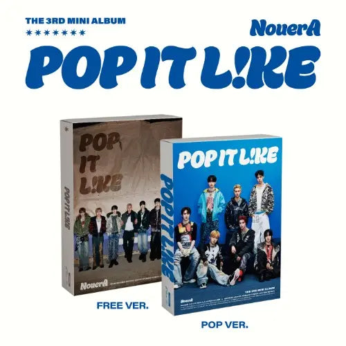 NouerA - 3rd Mini Album [POP IT LIKE] (Random Ver.) Image 1