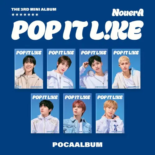 NouerA - 3rd Mini Album [POP LIKE IT] (POCA Ver.) (Random Ver.) Image 1
