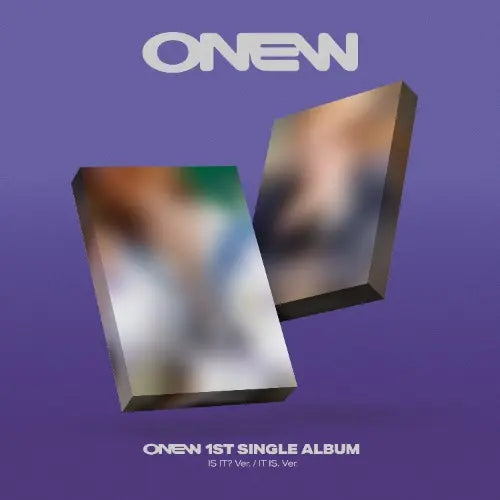 ONEW - 1ST SINGLE ALBUM [착각] (IS IT? Ver. / IT IS. Ver.) (NEMO Ver.) Image 1