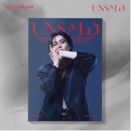 ROCKY 3rd Mini Album - UNSAID (SHADOW Ver.) CD Cover