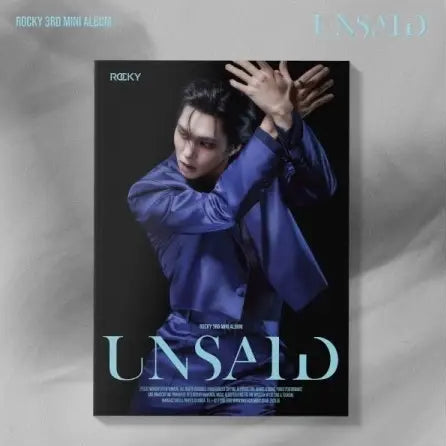ROCKY 3rd Mini Album - UNSAID (VEIL Ver.) CD Cover