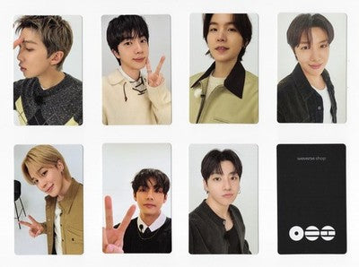 BTS ArirangOfficial Pre-order Benefit Photocards (Weverse global)(Selfie PC A)