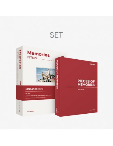 [SET] ENHYPEN - Memories : STEP 2 DVD + PIECES OF MEMORIES [2021-2022]