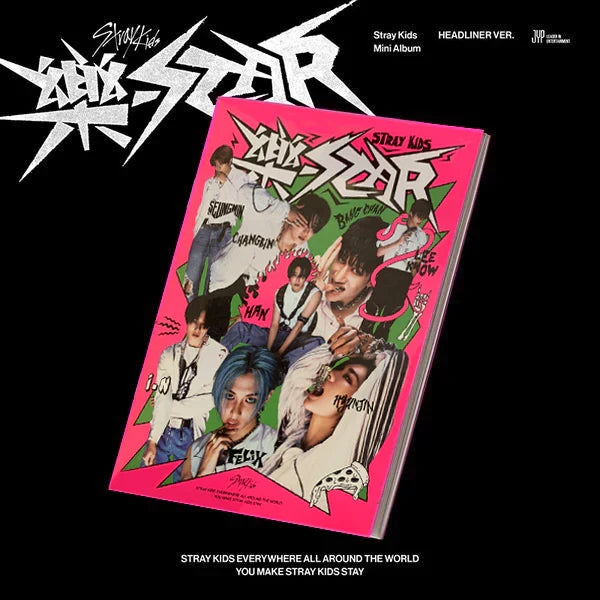 Stray Kids - 8th Mini Album [樂-STAR] (Rock-star) (HEADLINE Ver.)
