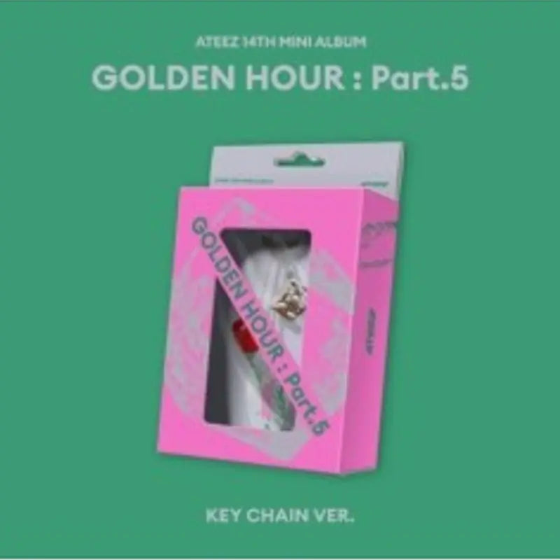 [Smart Album] ATEEZ 14th Mini Album - GOLDEN HOUR : Part.5 (KEY CHAIN Ver.) Image 1