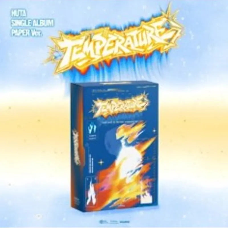 [Smart Album] HUTA Single Album - TEMPERATURE (PAPER VER.) KIWEE Image 1