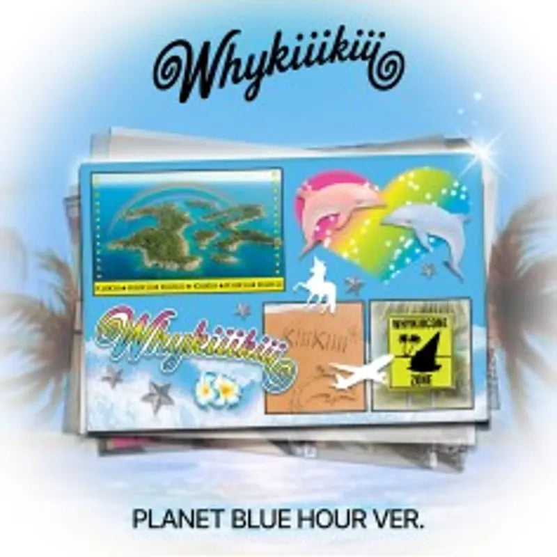 [Smart Album] KIIIKIII EP Album - WhyKiiiKiii (LIMITED / PLANET BLUE HOUR Ver.) Image 1