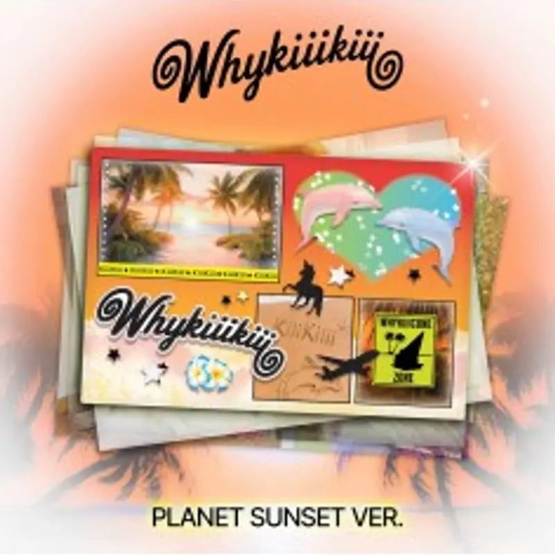 [Smart Album] KIIIKIII EP Album - WhyKiiiKiii (LIMITED / PLANET SUNSET Ver.) Image 1