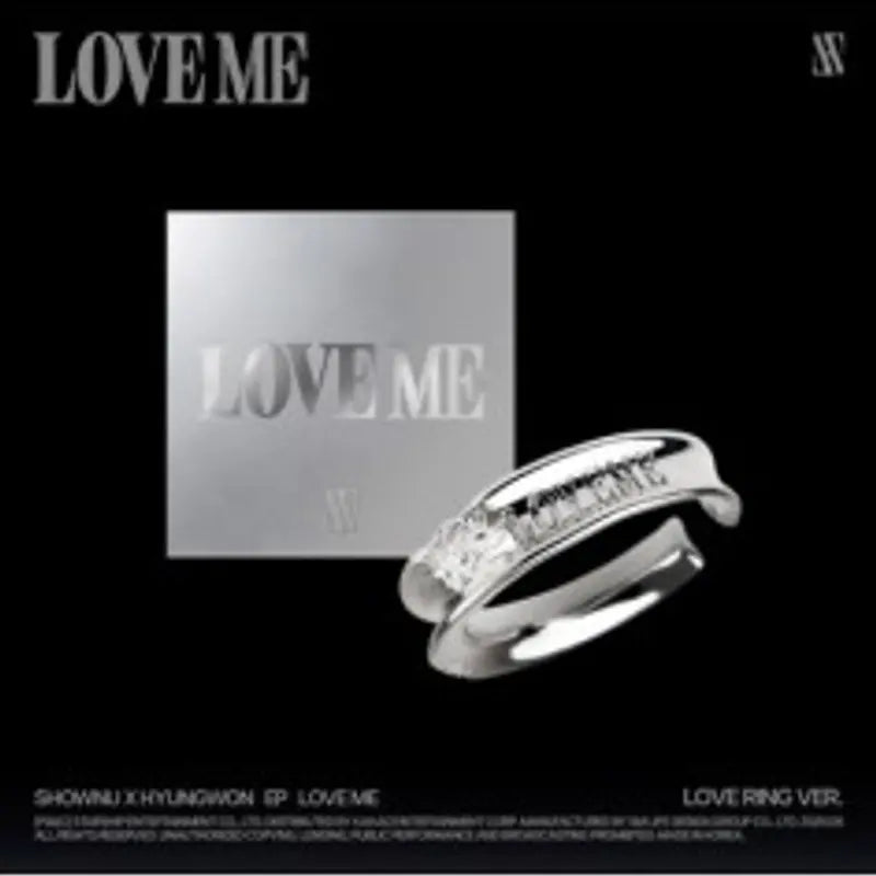 [Smart Album] SHOWNU X HYUNGWON EP Album - LOVE ME (LOVE RING Ver.) (LIMITED) Image 1
