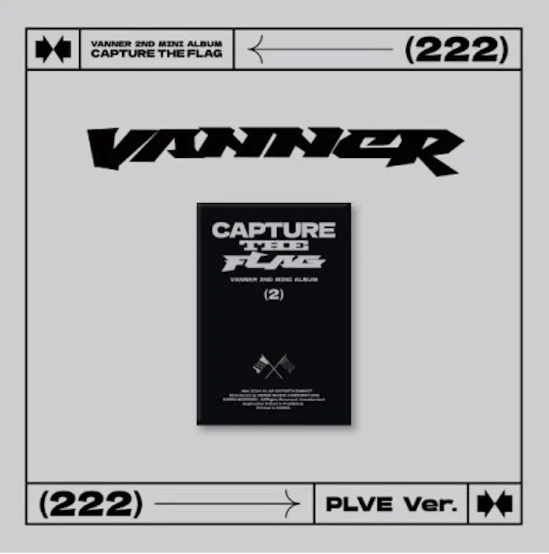 VANNER - 2nd Mini Album [CAPTURE THE FLAG] (PLVE Ver.)