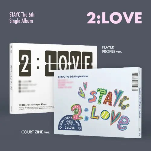STAYC - 6th Single [2:LOVE] (COURT ZINE ver. / PLAYER PROFILE ver.) Image 1