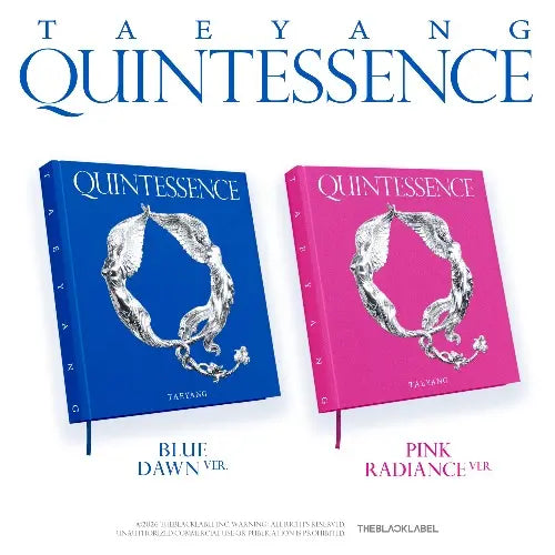 TAEYANG - [QUINTESSENCE] (BLUE DAWN Ver. / PINK RADIANCE Ver.) Image 1