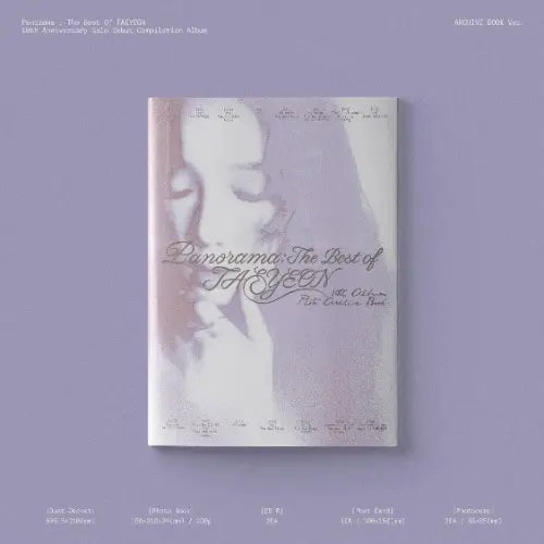 TAEYEON - [Panorama : The Best of TAEYEON] (ARCHIVE BOOK Ver.) Image 1