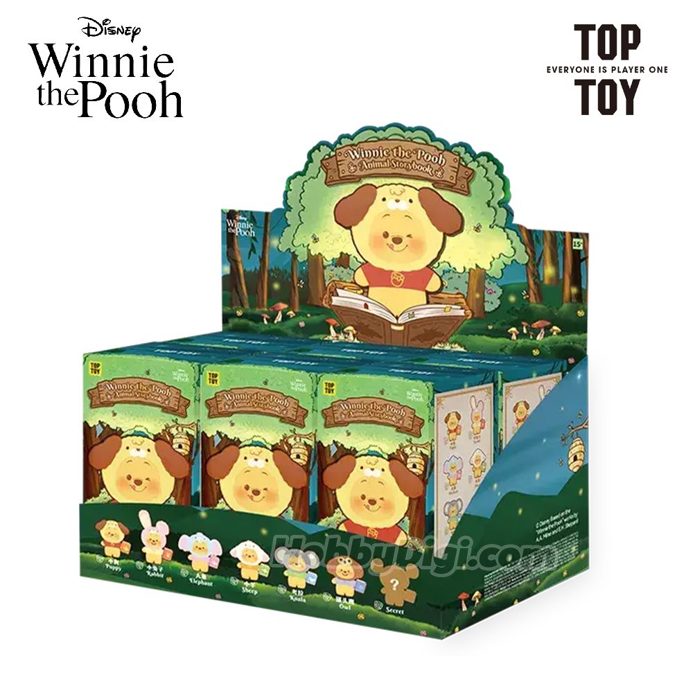 Winnie the Pooh - Animal Storybook Series Plush Keychain