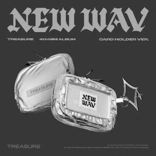TREASURE - 4th Mini Album [NEW WAV] (CARD HOLDER Ver.) (Limited Edition) Image 1