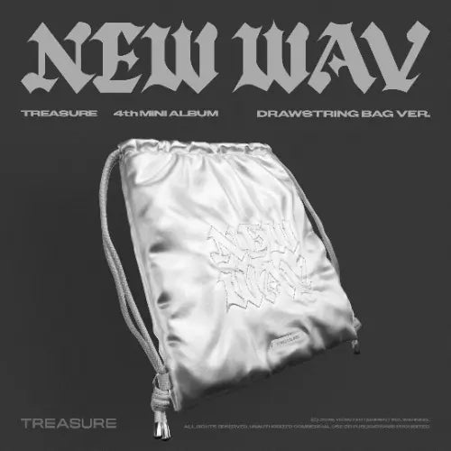 TREASURE - 4th Mini Album [NEW WAV] (DRAWSTRING BAG VER.) (Limited Edition) Image 1