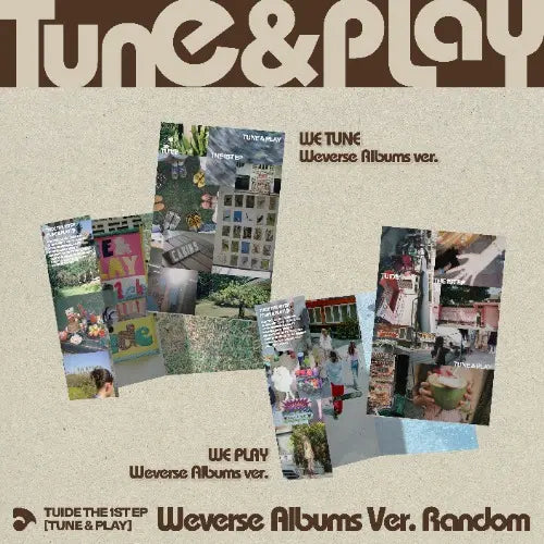 TUIDE - 1st EP [TUNE & PLAY] (Weverse Albums Ver.) (WE TUNE Weverse Albums Ver. / WE PLAY Weverse Albums Ver.) Image 1