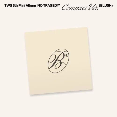 TWS - 5th Mini Album [NO TRAGEDY] (COMPACT Ver.) (BLUSH) (Random Ver.) Image 1