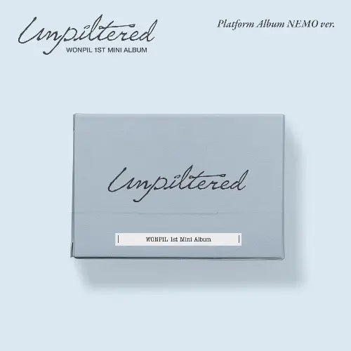 WONPIL - 1st Mini Album [Unpiltered] (Platform Album Nemo ver.) Image 1